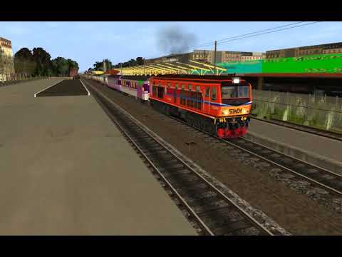 Thai Trainz EP.26 Alsthom 4404 MTU : Express No.67 Bangkok - Ubonratchathani