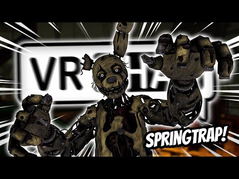 SPRINGTRAP ALWAYS COMES BACK TO VRCHAT! - Funny VR Moments (Five Nights At Freddy's Movie)