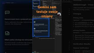 Gemini SAM testuje swój kod w przeglądarce!  #ai #coding