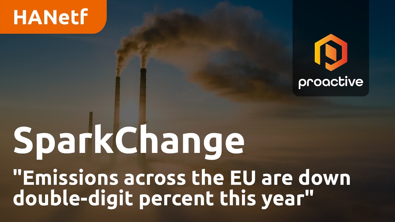 "Emissions across the EU are down double-digit percent this year" - SparkChange
