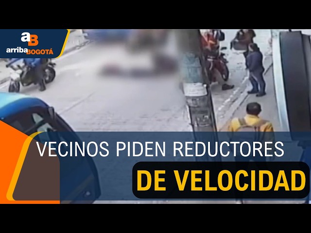 Joven fue arrollada por una motocicleta cuando intentaba cruzar la calle en San Cristóbal 