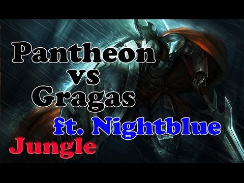 Nightblue - Pantheon vs Gragas (Nk Inc) - Jungle - Challenger I