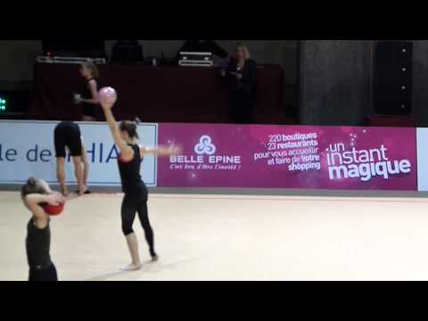 Ambre CHABOUD Ballon entrainement Grand prix de Thiais 2013