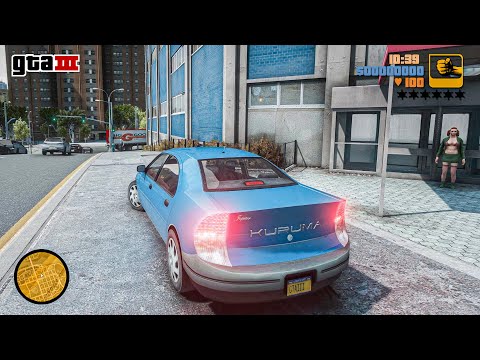 GTA 3 Remastered 2022 Mission Walkthrough Gameplay (Grand Theft Auto III Remastered Concept)
