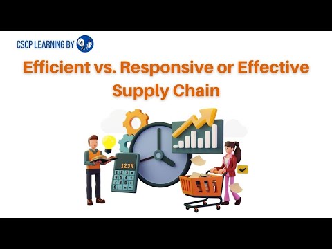 Efficient vs. Responsive or Effective Supply Chain