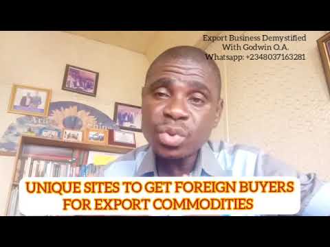 UNIQUE SITES TO GET FOREIGN BUYERS FOR EXPORTERS