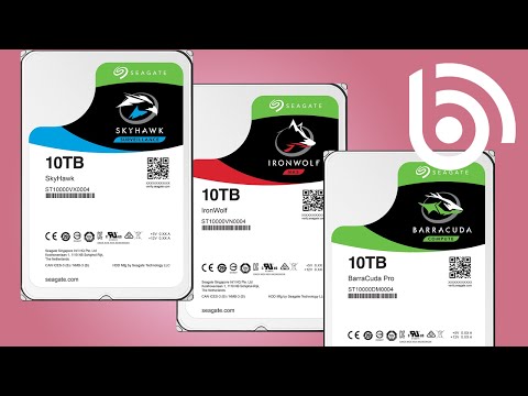 Seagate Skyhawk 4TB 3.5” SATA III Per Videosorveglianza – ST4000VX016, 5400 RPM