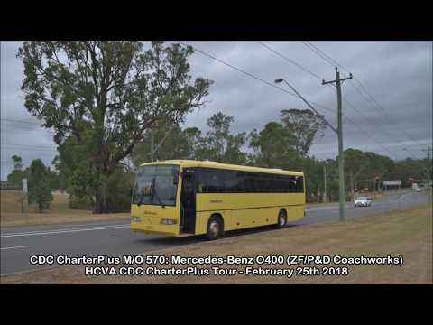 CDC CharterPlus M/O 570: Mercedes-Benz O400 (ZF/P&D Coachworks)