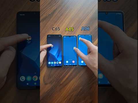 Galaxy A15 vs Poco C65 vs Galaxy A06 Speed Test