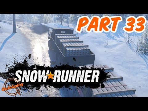 MORRISON'S LANDSLIDE | SnowRunner | Part 33