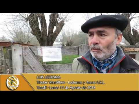 13-08-18 Nota Luis Ledesma - Cab. Villa Cristina y Cab. La Victoria - Tandil.