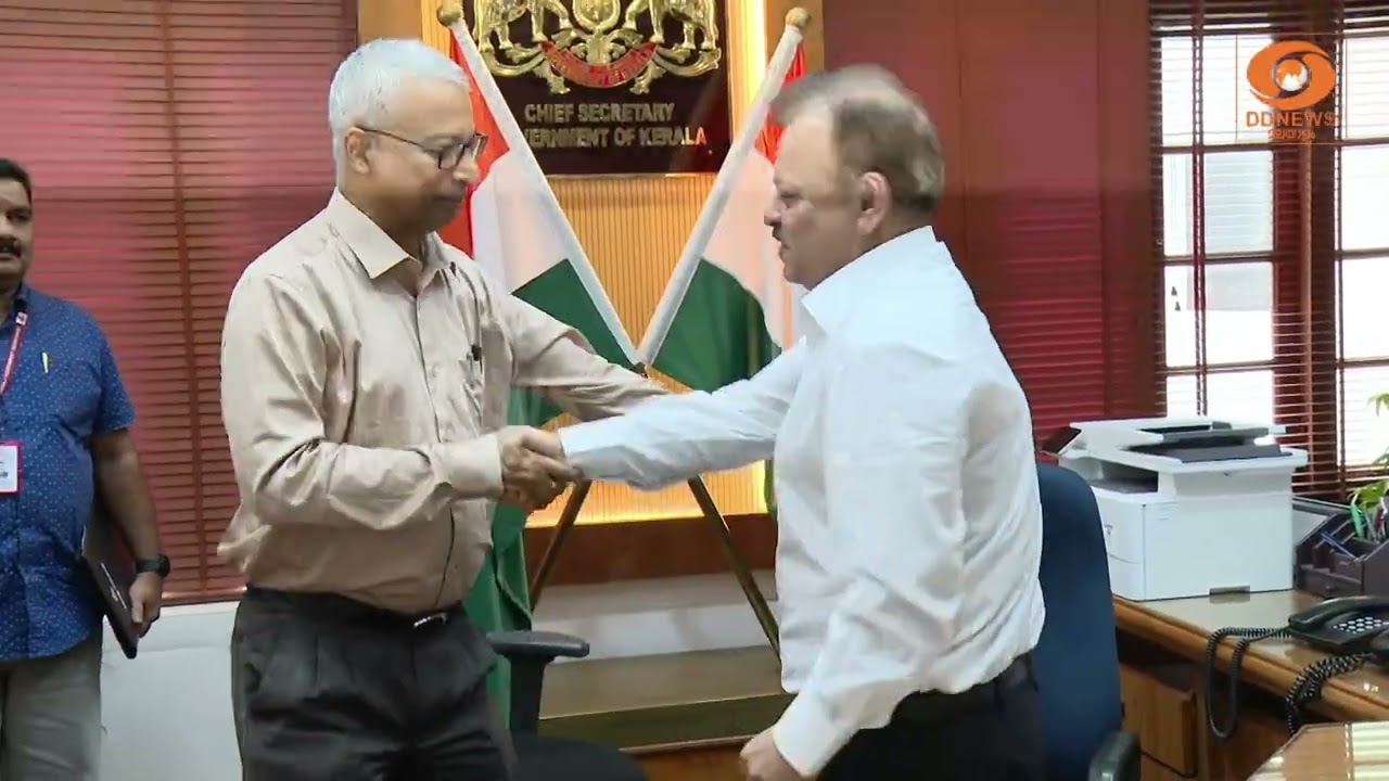 പുതിയ ചീഫ് സെക്രട്ടറിയായി Bishwanath Sinha ചുമതല ഏറ്റെടുത്തു |