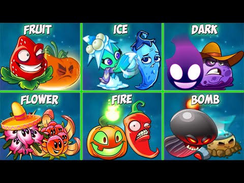 Random 6 Best Pair Team Plant's Battlez - Who Will Win? - PvZ 2 Team Plant vs Team Plant