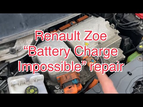 Electric Car Repair - Renault Zoe BCI “Battery Charge Impossible” EV charging fault BCB 5AM450 Q210