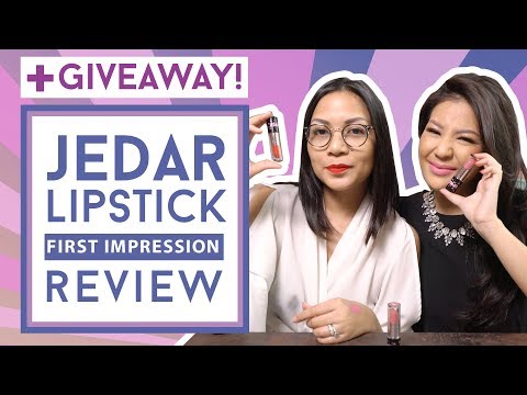 LOCAL BRAND : JEDAR COSMETIC LIPMATTE Review w/ Harumi PS & Deisy P + GIVEAWAY | CERITA CANTIK