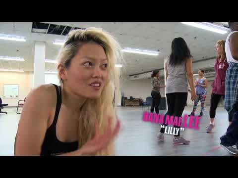 Ester Dean Pitch Perfect 2 Behind the Scenes of Bella Boot Camp People com