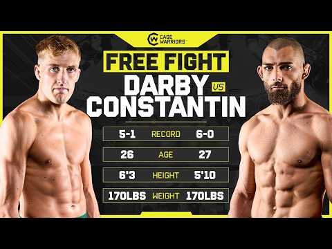 BRUTAL FINISH 🩸🤝 | Adam Darby vs. Robert Constantin | FREE FIGHT | CW 200 Dublin