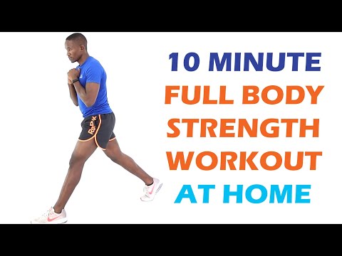 Learn 10 Minute Strength Full Body Workout At Home Burn 100 Calories Mind Luster