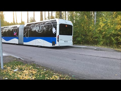 Bus ride linje 2 från Mälarparksvägen till Framnäs