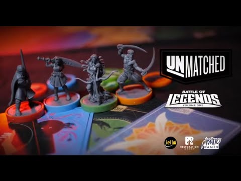 Unmatched Battle of Legends Vol 1 TRAILER | Arken | Mondo | Restoration | Partida de Locos