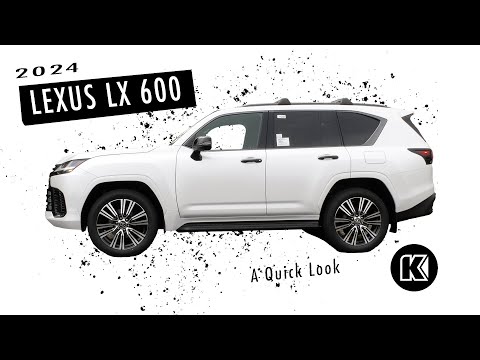 Drive Into the New Year in a 2024 Lexus LX 600