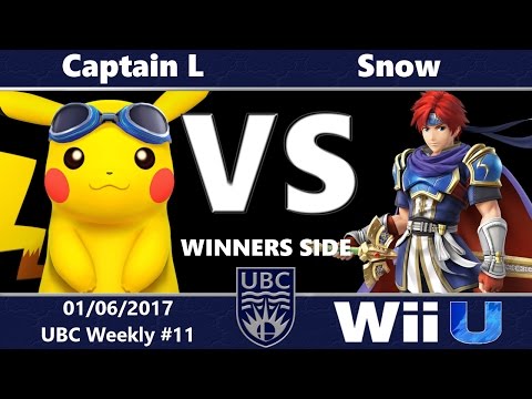 UBC #11: WR3 - Captain L (Pikachu) vs Snow (Roy, Shulk)
