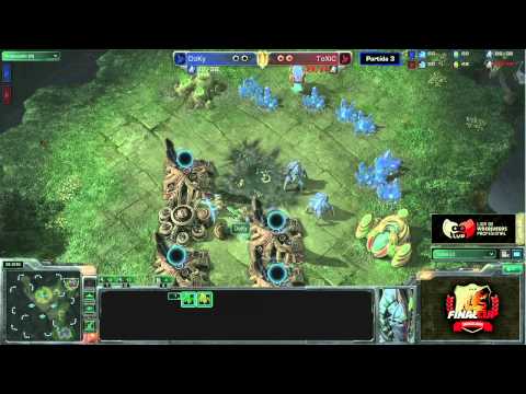DoKy vs ToXiC (Mapa 3) - Cuartos de Final Starcraft II - LVP Final Cup