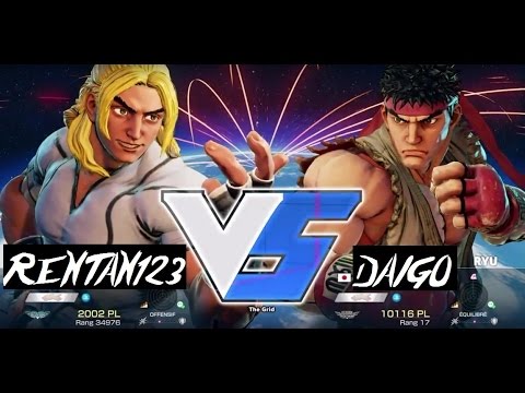 SFV - Rentan123 (Ken) vs MCZ Daigo Umehara (Ryu) - Can you beat the Legend ?