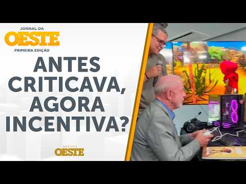 Lula anuncia incentivo a games; bancada relembra fala que associou jogos à violência