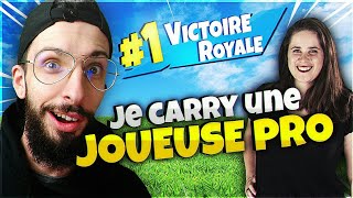 Je carry une joueuse professionnelle sur fortnite ft maylie,wendy & yann-cj23 