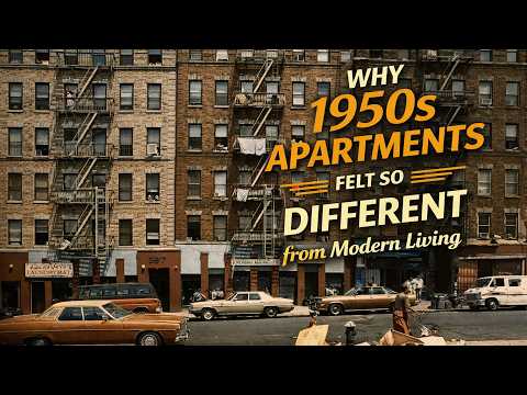 Why 1950s Apartments Felt So Different from Modern Living