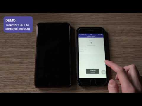DALICHAIN | DALI Wallet DEMO: Transfer DALI