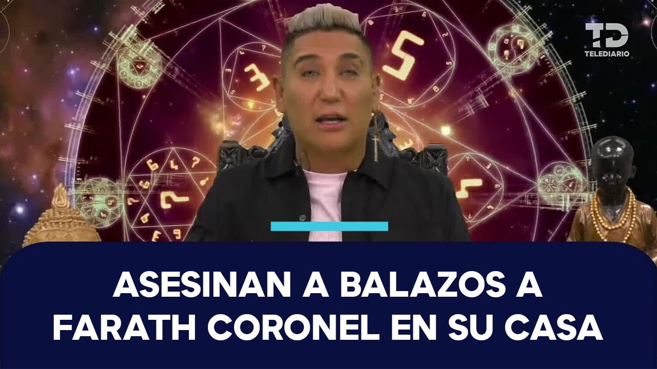 Hallan muerto a Farath Coronel, vidente y presentador de TV; recibió varios impactos de bala