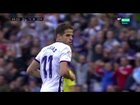 Golazo de Pablo Hervias en el Valladolid 1 Osasuna 1 | Audio: Miguel Angel Roman| M+Liga J4 2019