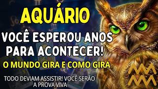 AQUÁRIO ♒ SEU SANTO É MUITO FORTE😱JUSTIÇA VEM ARRASANDO COM TUDO! VOC GANHOU A BATALHA CONTRA SOMBRA
