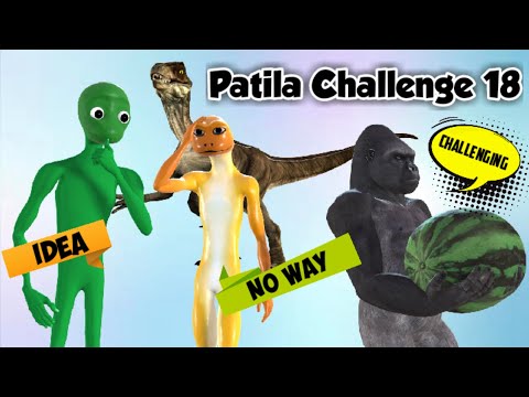 Patila Challenge 18. Patila - Missed The Stranger Gorilla, Dame Tu Cosita & Dinosaur Short Film.