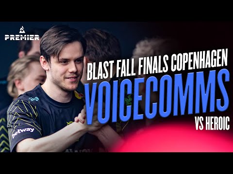 BLAST Fall Finals Voicecomms - VS Heroic | Ninjas In Pyjamas