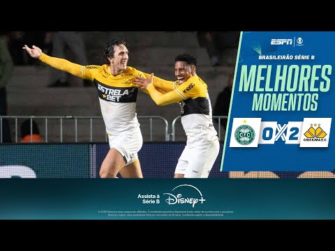 CRICIÚMA BATE O CORITIBA E ASSUME A LIDERANÇA DA SÉRIE B | Melhores momentos