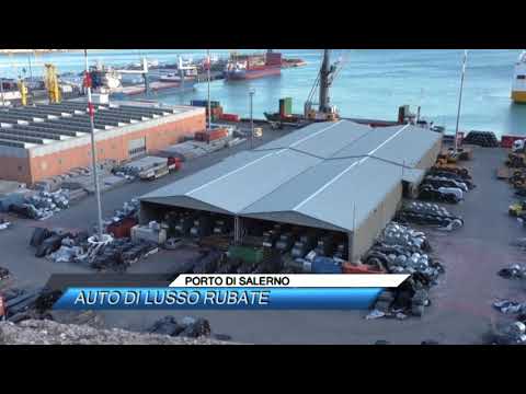 PORTO DI SALERNO, AUTO DI LUSSO RUBATE