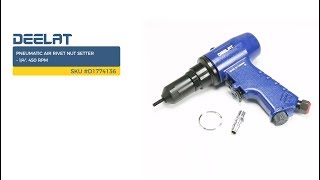 Pneumatic Air Rivet Nut Setter – 1/4