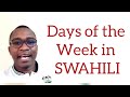 Days of the week in Swahili