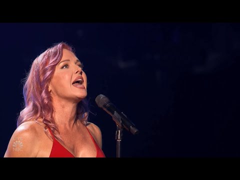 America's Got Talent 2021   Storm Large sings Take on Me