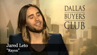 Dallas Buyers Club: Jared Leto & Matthew McConaughey Interviewed by Sasha Perl-Raver video