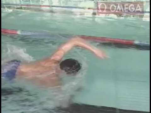 Alex Popov swimming freestyle in Training
