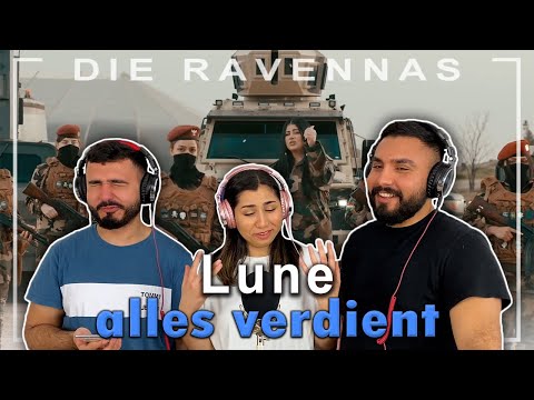 Reaktion auf Lune - alles verdient | Die Ravennas