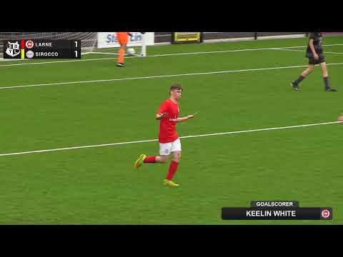 Larne Youth v Sirocco Works - Under 14 Fifth Division Cup Final - May 2022