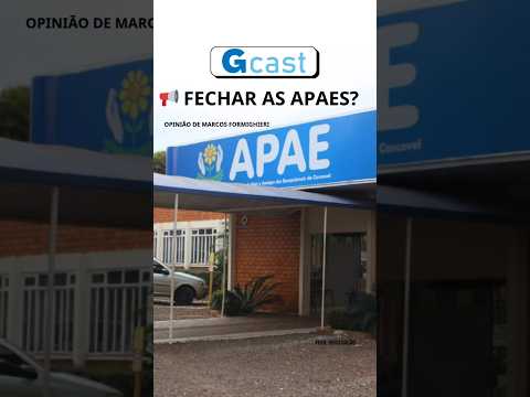 ♿📢 Fechar as APAEs?