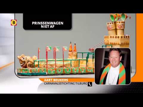 Prinsenwagen Tilburg niet op tijd af voor de optocht