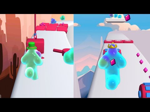 Blob Runner 3D - All Levels Mobile Gameplay Android,ios (Level 76-77)