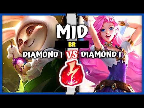 Diamond Teemo Mid vs Seraphine - BR Rank S11
